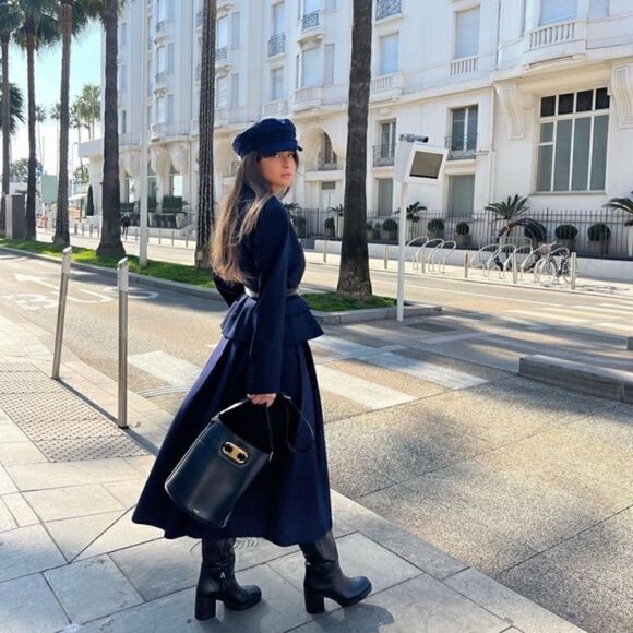 ZARA SWOOL TAILORED BLAZER BLACK - Picture 9 of 13